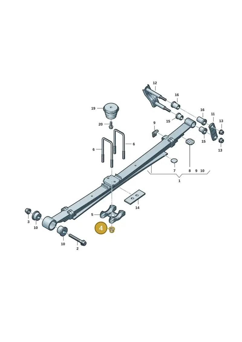 WHT010494 Volkswagen Nut
