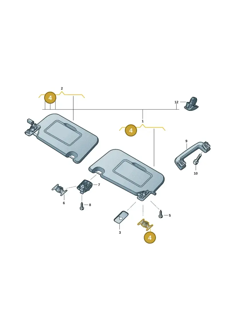 WHT010716 Volkswagen Clip