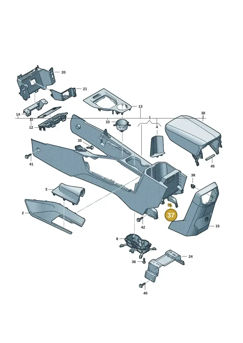WHT010818 Volkswagen Clip