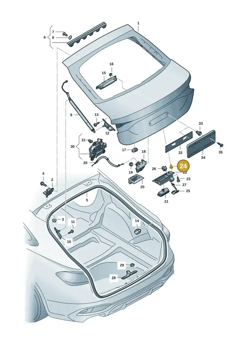 WHT011348 Volkswagen Expanding Nut