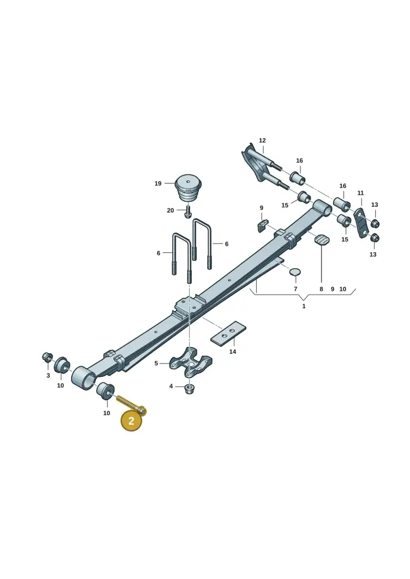 WHT011362 Volkswagen Bolt with Washer