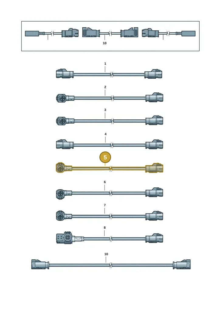 000098605A — Audi A5 Limo 2.0 (2024-) diagram 859971806, position 5