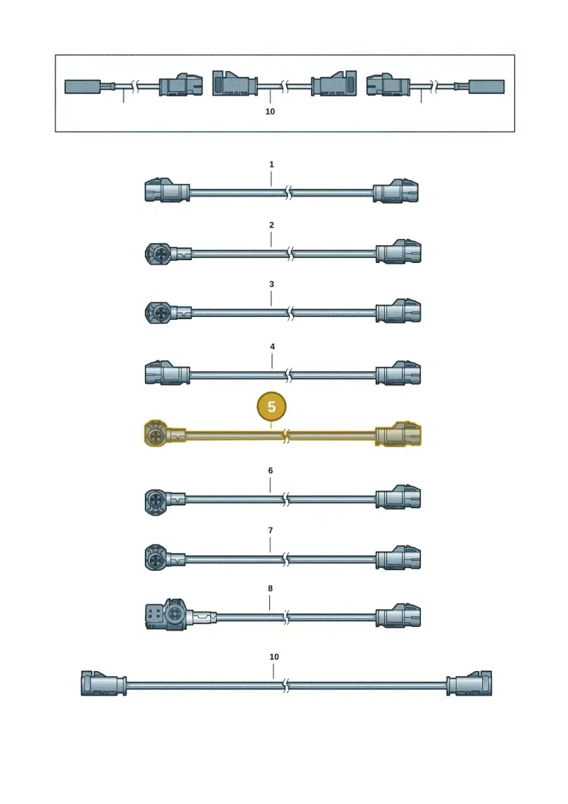 000098605A — Audi A5 Limo 2.0 (2024-) diagram 859971806, position 5