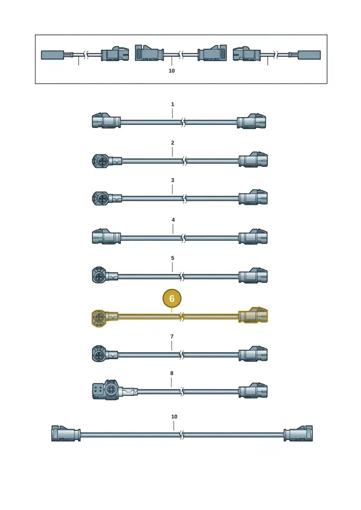 000098606A — Audi A5 Limo 2.0 (2024-) diagram 859971806, position 6