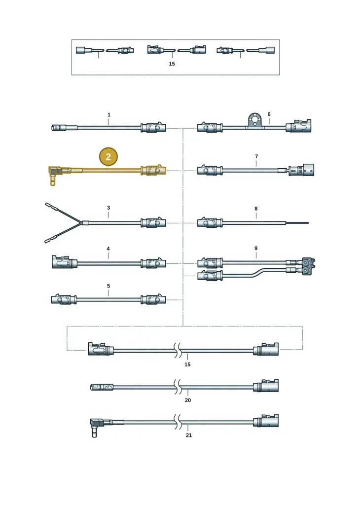 000098700 — Audi A5 Limo 2.0 (2024-) diagram 859971804, position 2