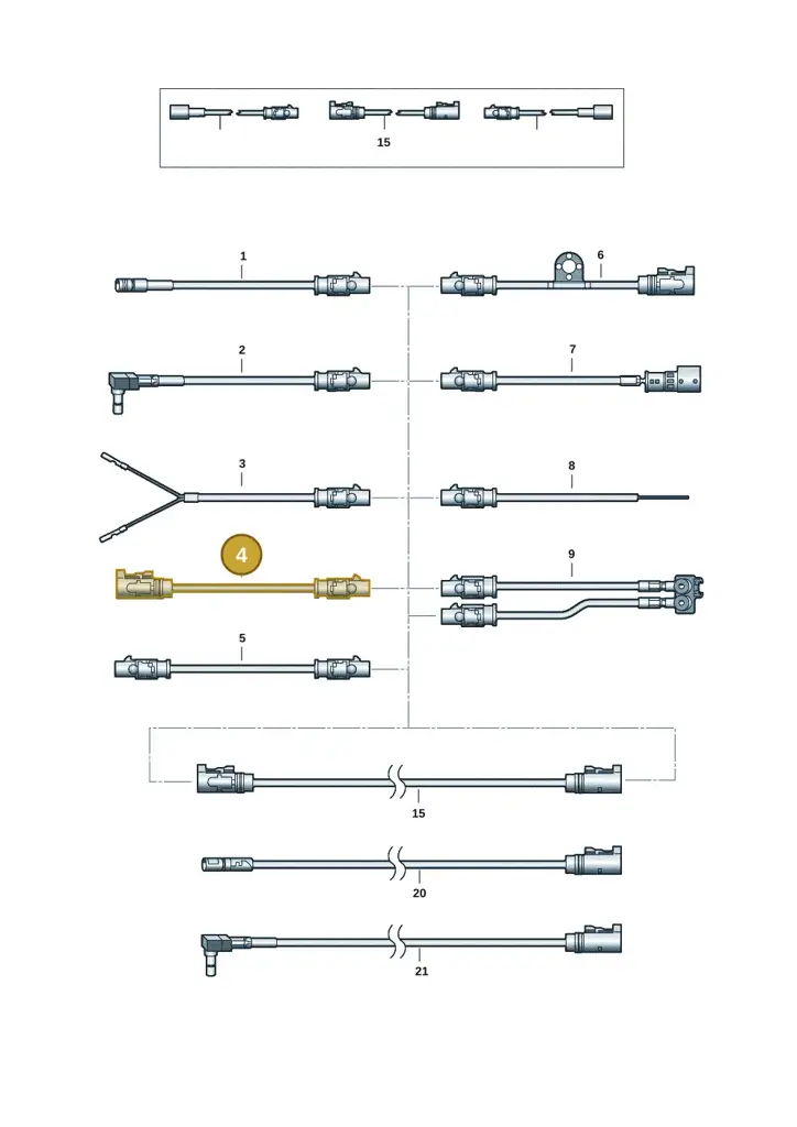 000098712A — Audi A5 Limo 2.0 (2024-) diagram 859971804, position 4