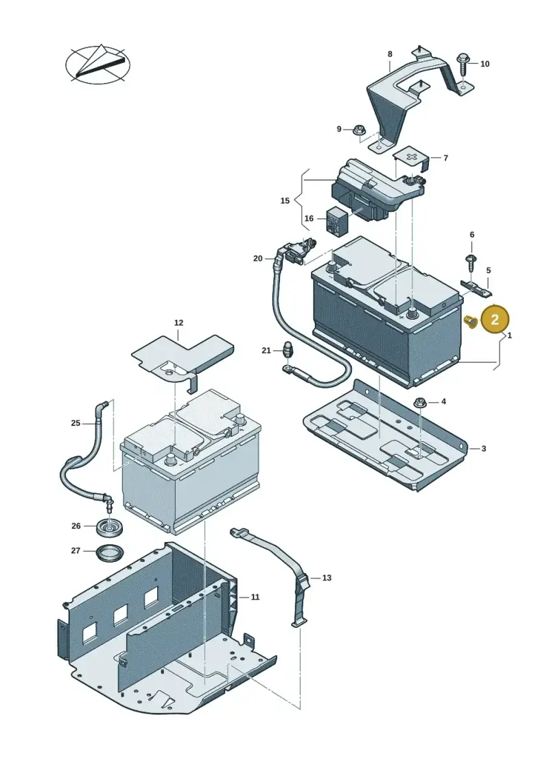 000915506 — Audi A5 Avant 2.0 (2024-) diagram 8wk915000, position 2