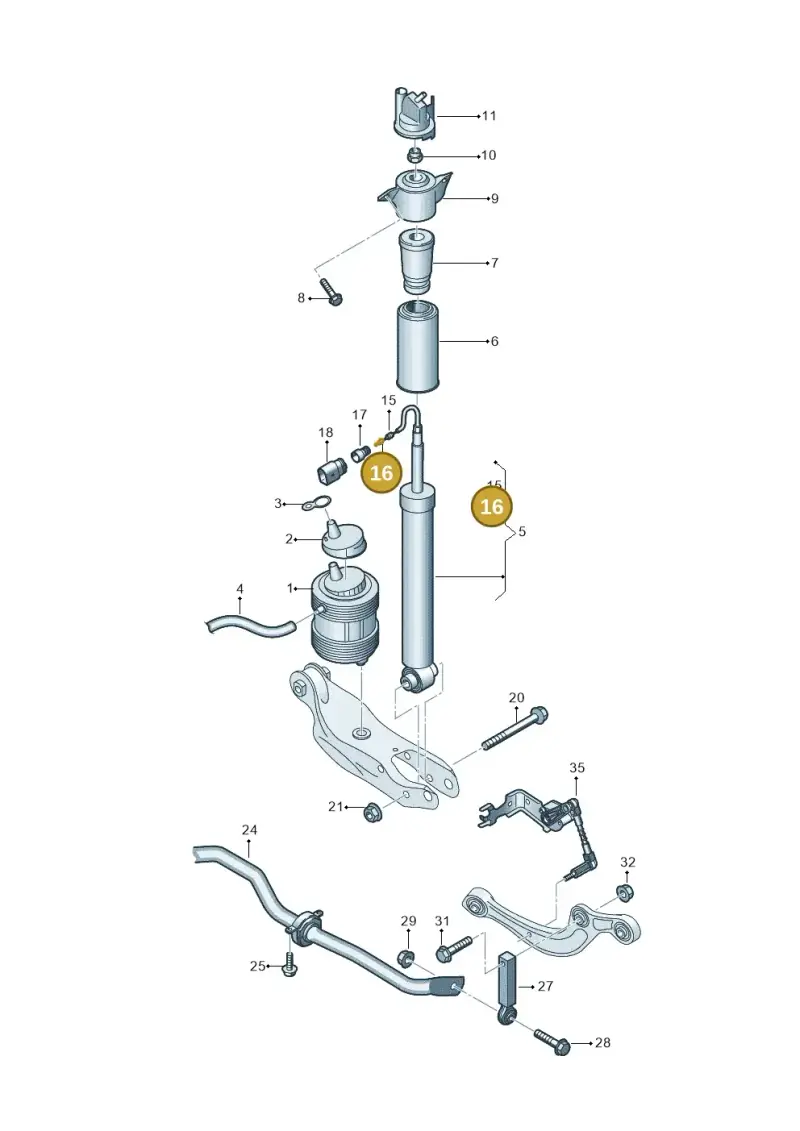 000979132E — Audi Q8 e-tron (2018-2020) diagram 586511150, position 16