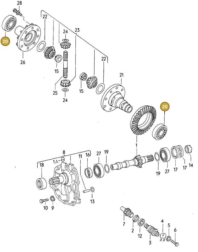 003519185B — Audi Coupe (1981-1987) diagram 008059100, position 20