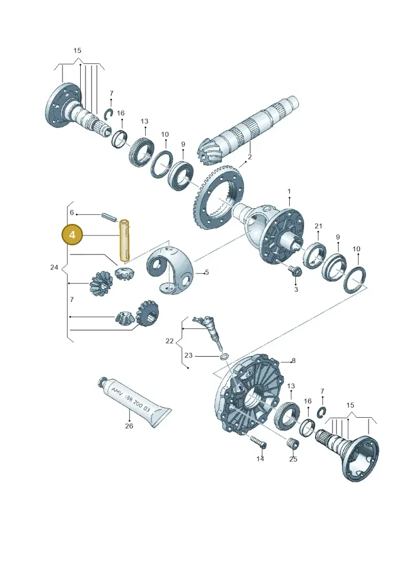 005409177 — Audi A4/S4 Cabrio./qu. 07> (2006-) diagram 218409150, position 4