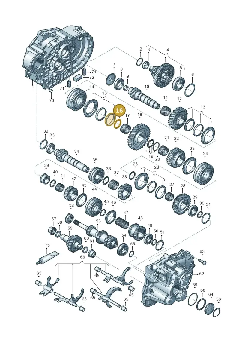 008311231 — Audi Q3 quattro (2018-2019) diagram 813300552, position 16