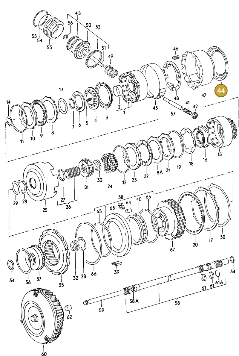 010323479A — Audi Coupe (1981-1987) diagram 008052000, position 44
