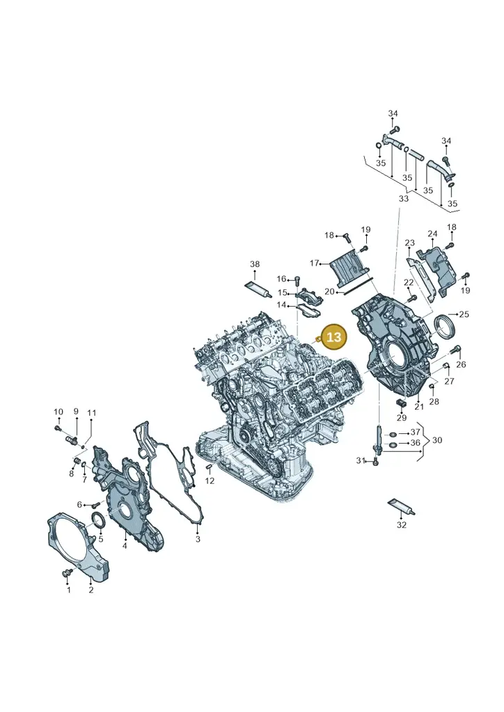 012301153G — Audi Q8 Quattro 3,0 (2018-) diagram 896103560, position 13