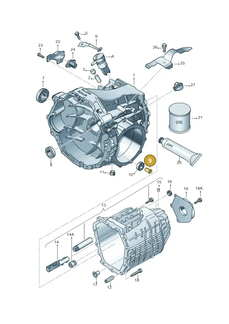 012301183A — Audi A4/S4 Cabrio./qu. 07> (2006-) diagram 218301300, position 9