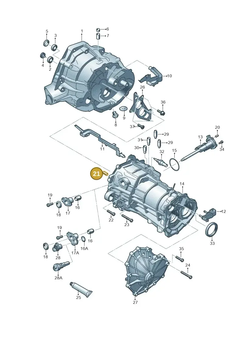 012301473 — Audi Q5 qu. 2.0 TDI (2008-2012) diagram 670301300, position 21