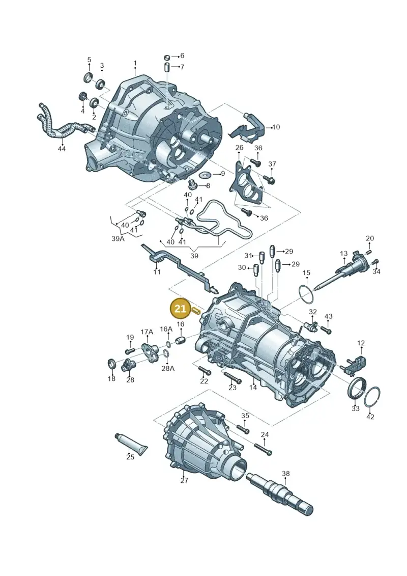 012301473 — Audi Q5 qu. 2.0 (2009-2018) diagram 736301700, position 21