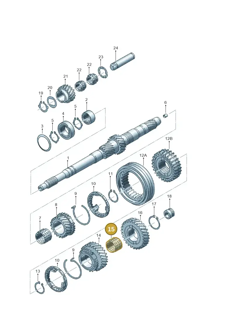 012311115F — Audi A4/S4 Cabrio./qu. 07> (2006-) diagram 118311300, position 15