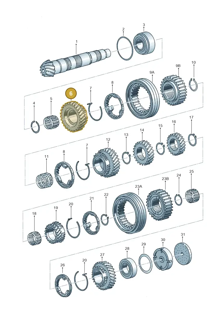 012311257H — Audi A4/S4 Cabrio./qu. (2002-2006) diagram 118311380, position 6
