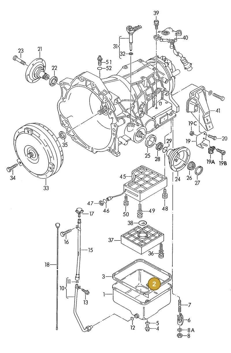 018321367 — Audi A6/Wagon F >4A-W (1996-1997) diagram 140321600, position 2