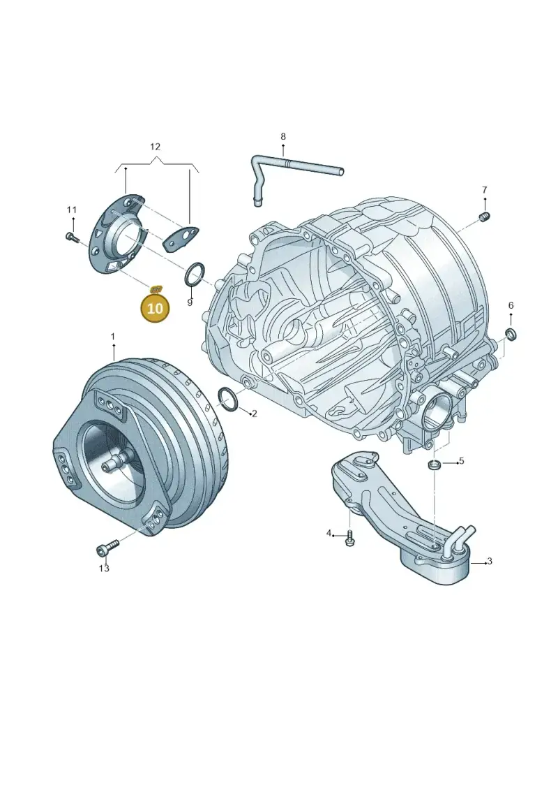 018321367 — Audi A6 2.7 TDI (2008-2011) diagram 291325780, position 10