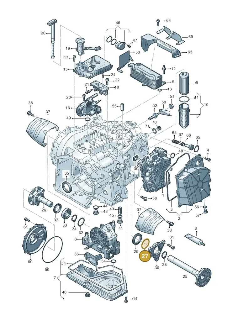 01J323863 — Audi R8 Spyder (2015-2024) diagram 872325500, position 27