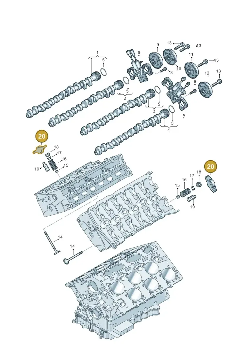 022109417C — Audi A8 quattro (1999-2002) diagram 258109400, position 20
