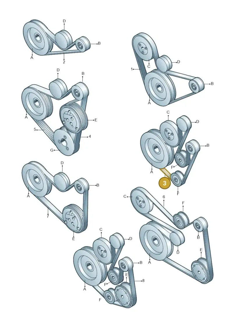 022145933AH — Audi A3 Sportback (2008-2013) diagram 412903950, position 3