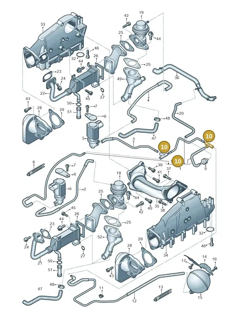 022201943 — Audi A8/S8/qu. lang (2003-2007) diagram 291131100, position 10