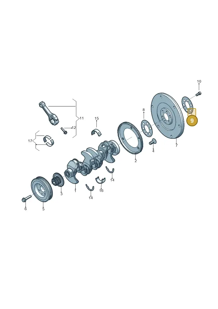 023105301 — Audi Q3 quattro (2018-2019) diagram 833105080, position 9