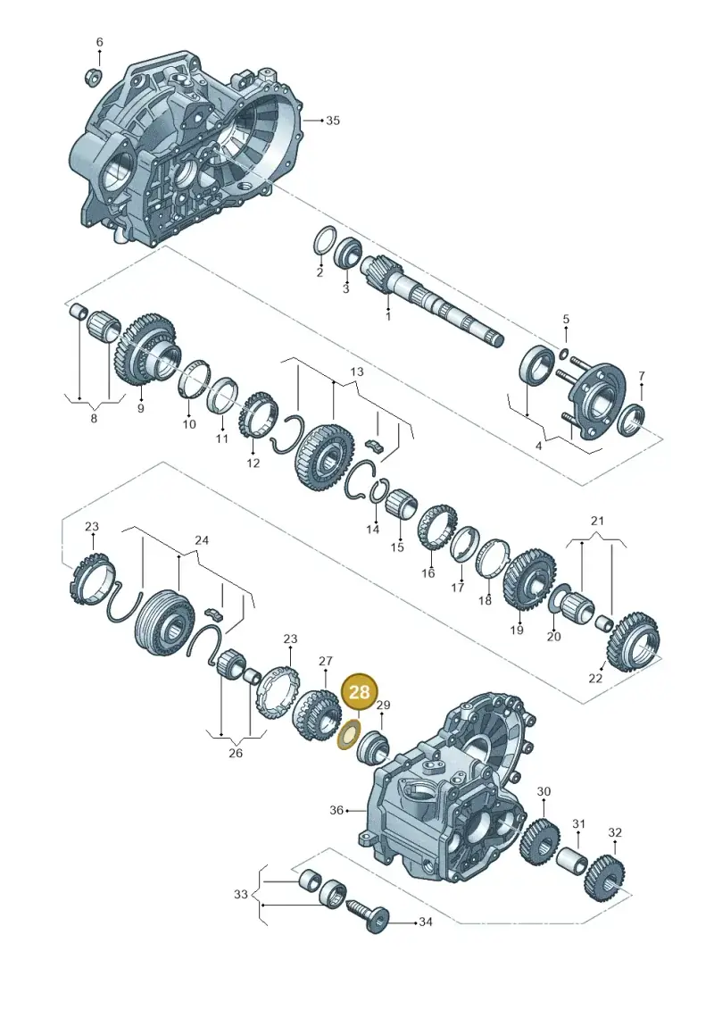 02A311155A — Audi A1 sportback 1.0 (2018-) diagram 746311300, position 28
