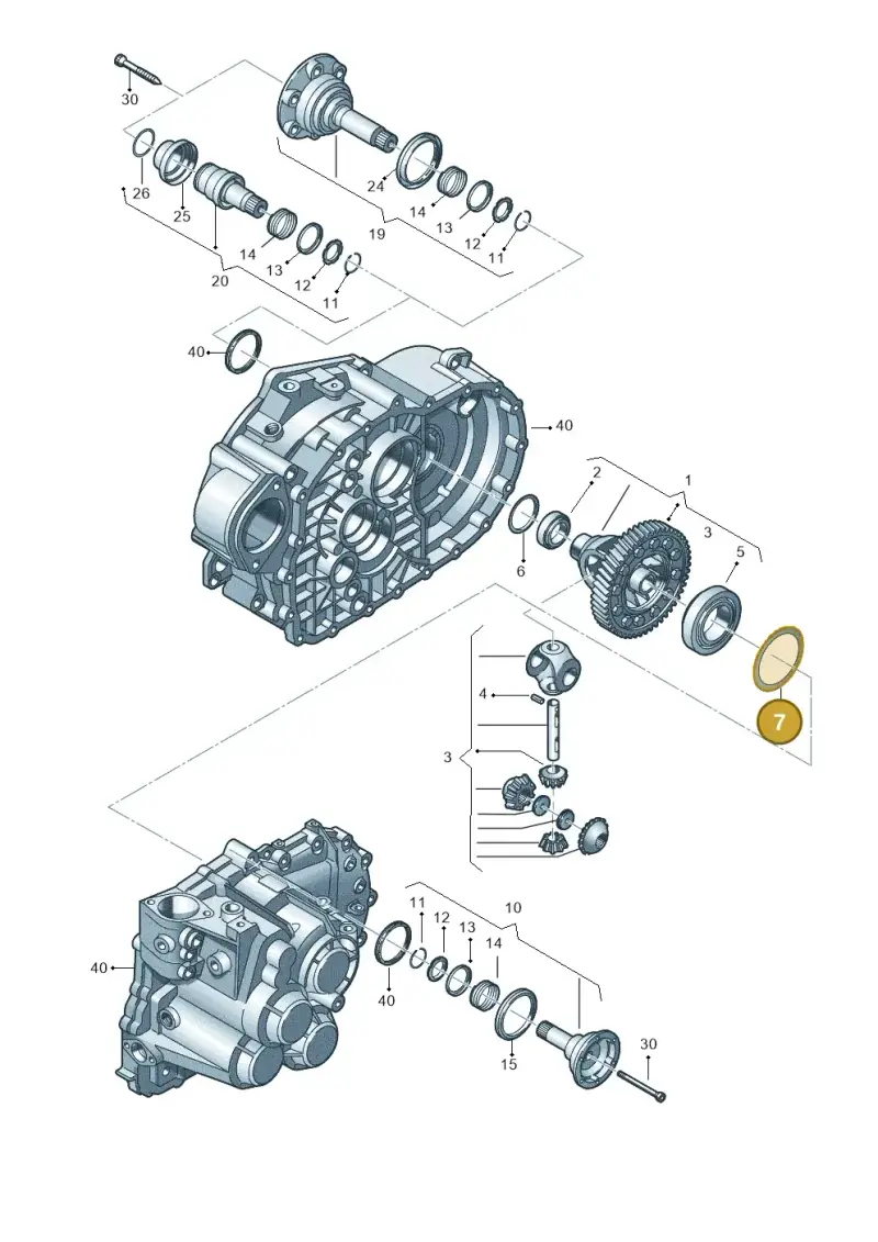 02B409210B — Audi TTS Coupe 2.0 (2010-2014) diagram 409409300, position 7