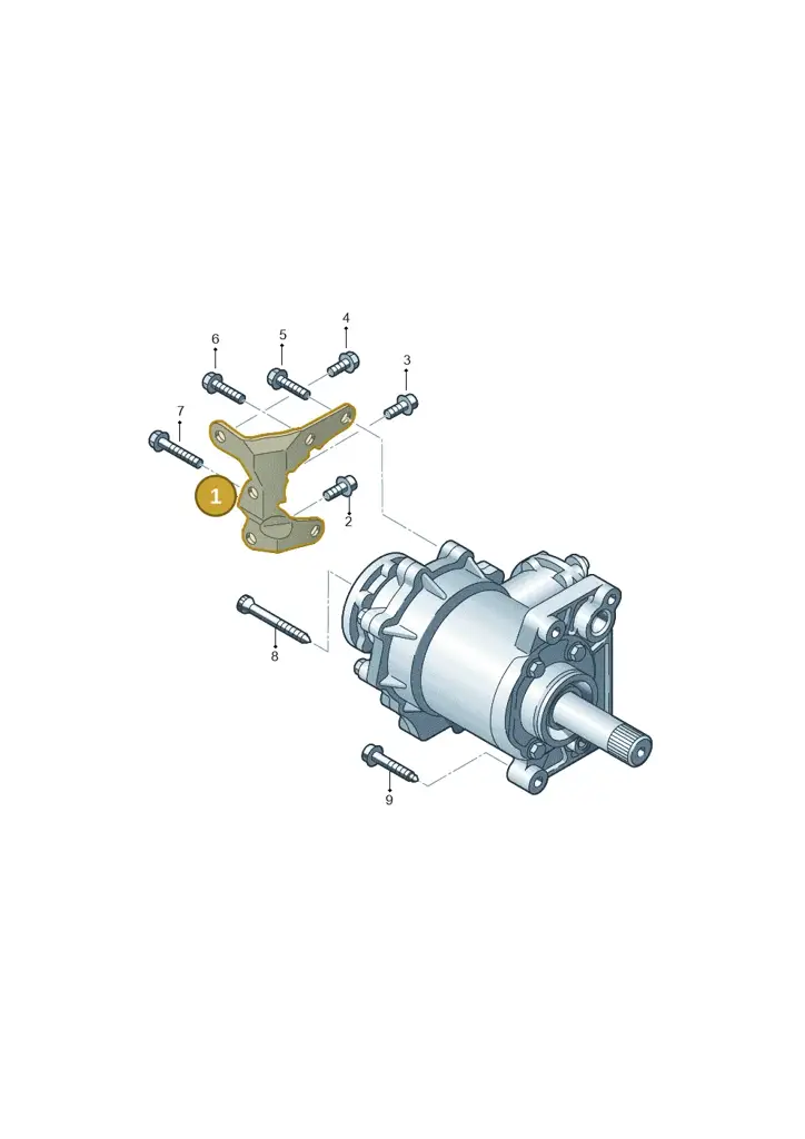 02M409905AP — Audi TTS Coupe 2.0 (2010-2014) diagram 474409490, position 1
