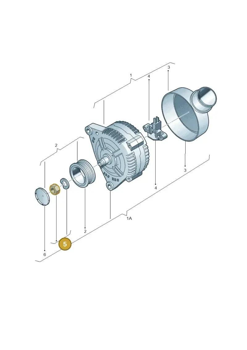 030903181 — Audi A6 Av. qu. 3.0 (2012-2018) diagram 635903000, position 5