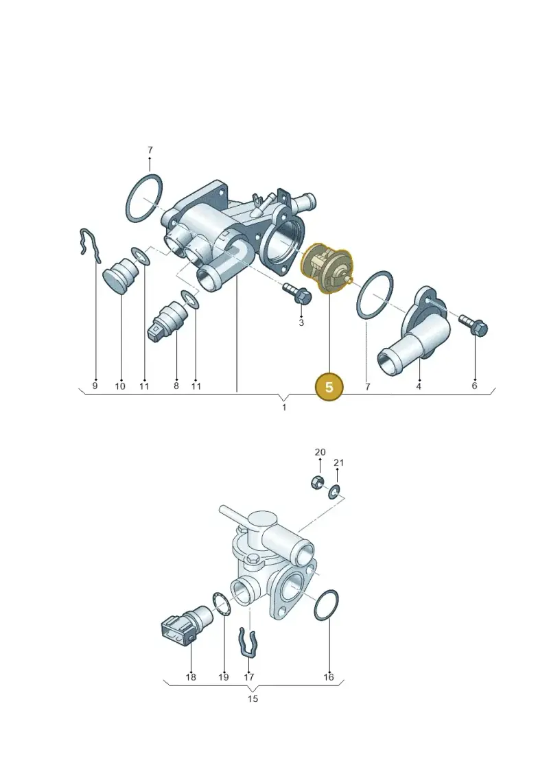 032121110F — Audi A2 (2000-2005) diagram 248121750, position 5