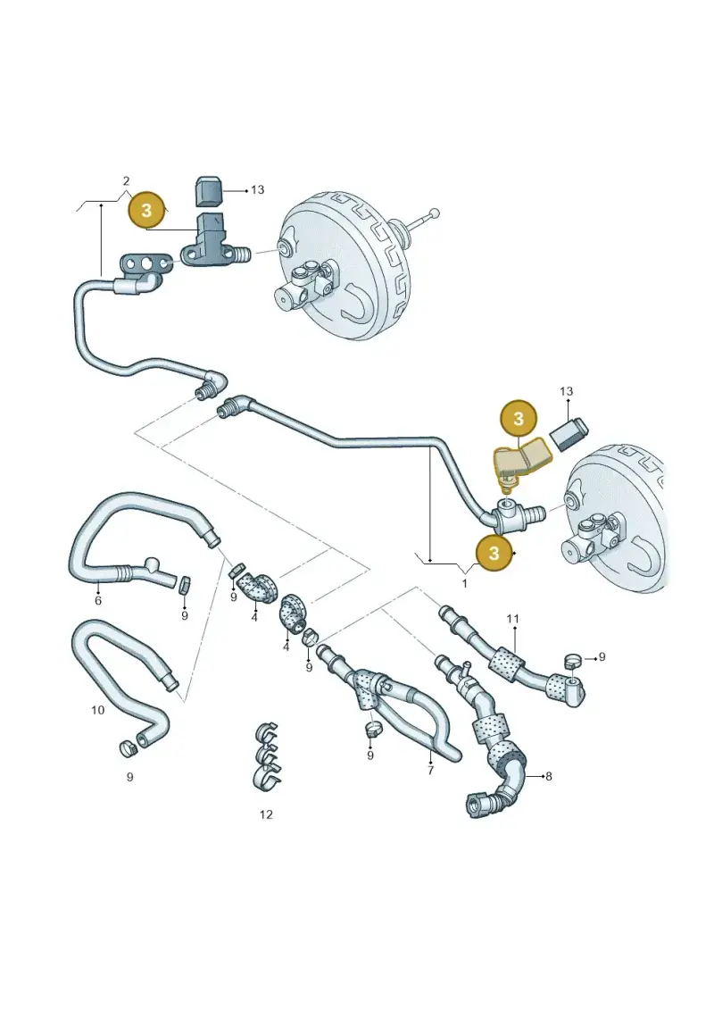 036906051C — Audi A4 Av. Allroad (2008-2016) diagram 620611750, position 3