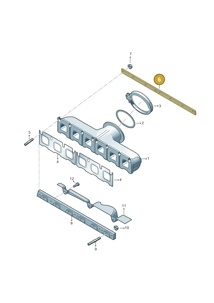 03H253451A — Audi Q6 (2022-) diagram 809253440, position 6