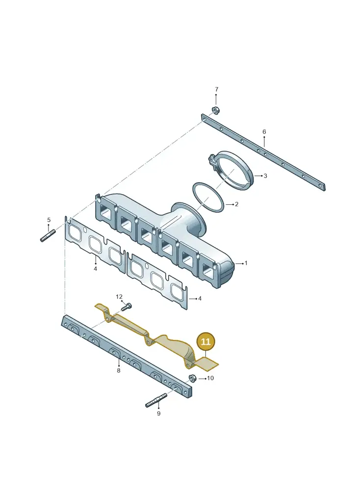 03H253733 — Audi Q6 (2022-) diagram 809253440, position 11