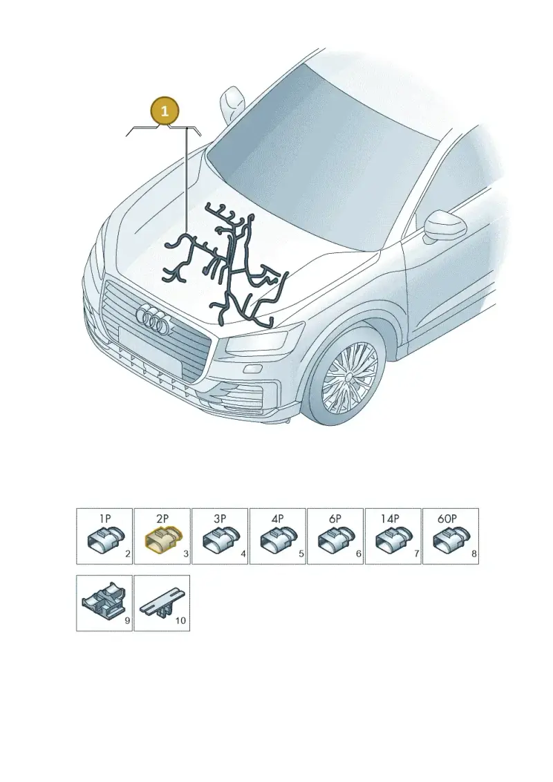 04C972627A — Audi Q2 2.0 TDI (2016-2018) diagram 803971150, position 1