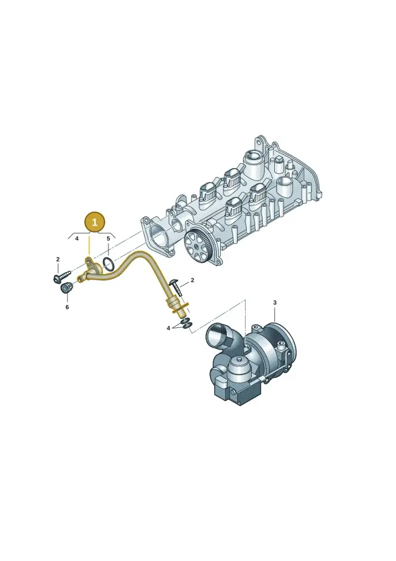 04E103474BB — Audi A3 Sportback (2019-2021) diagram 596103042, position 1