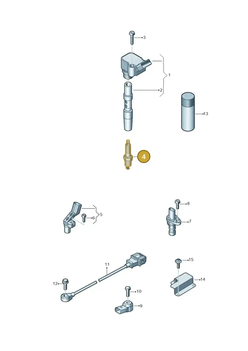 04E905602 — Audi Q3 quattro (2018-2019) diagram 849905000, position 4