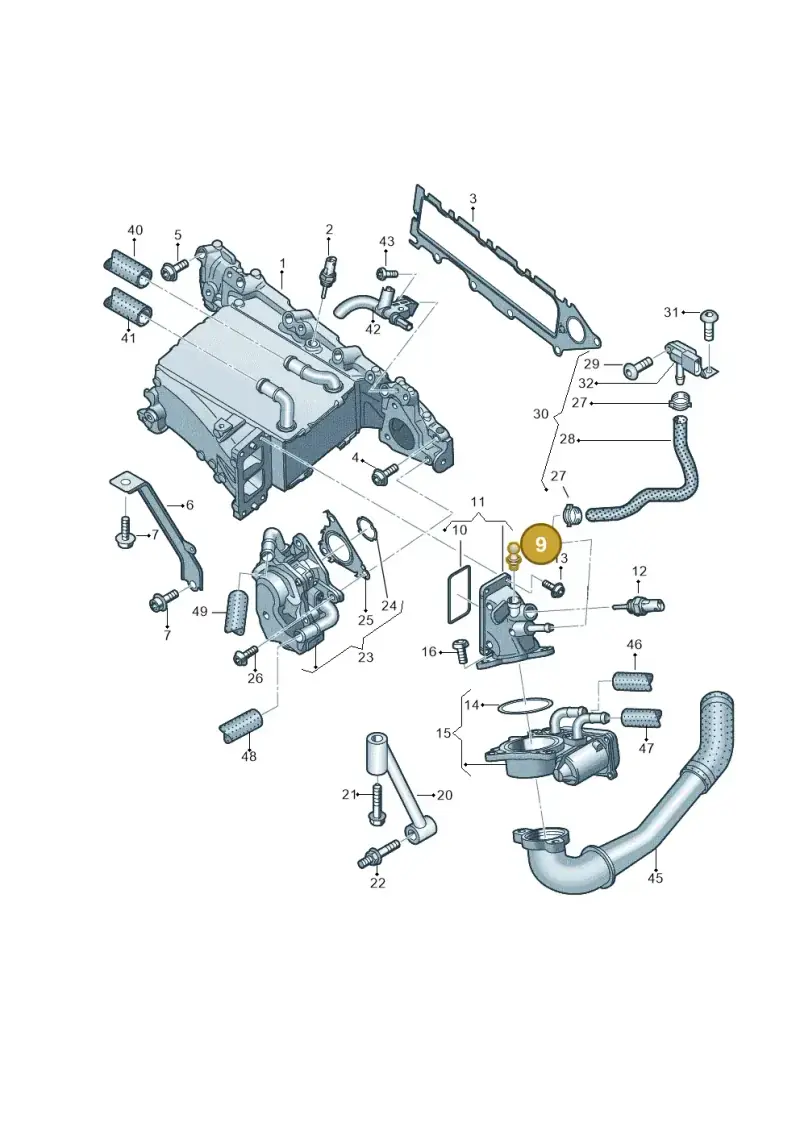 04L103164A — Audi Q5 (2016-2020) diagram 745129850, position 9