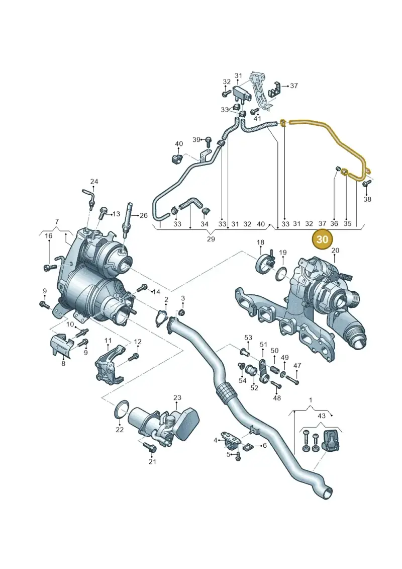 04L131552GF — Audi Q5 (2016-2020) diagram 896253620, position 30
