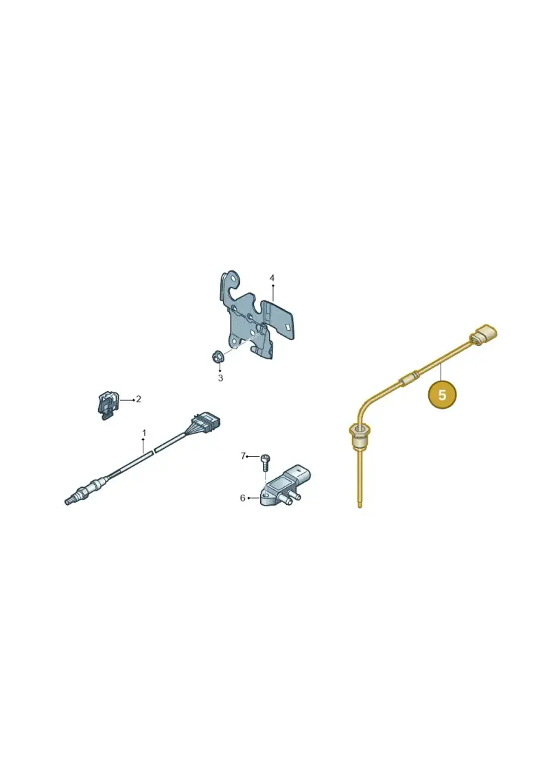 04L906088EP — Audi A3 Sportback (2016-2020) diagram 890906080, position 5