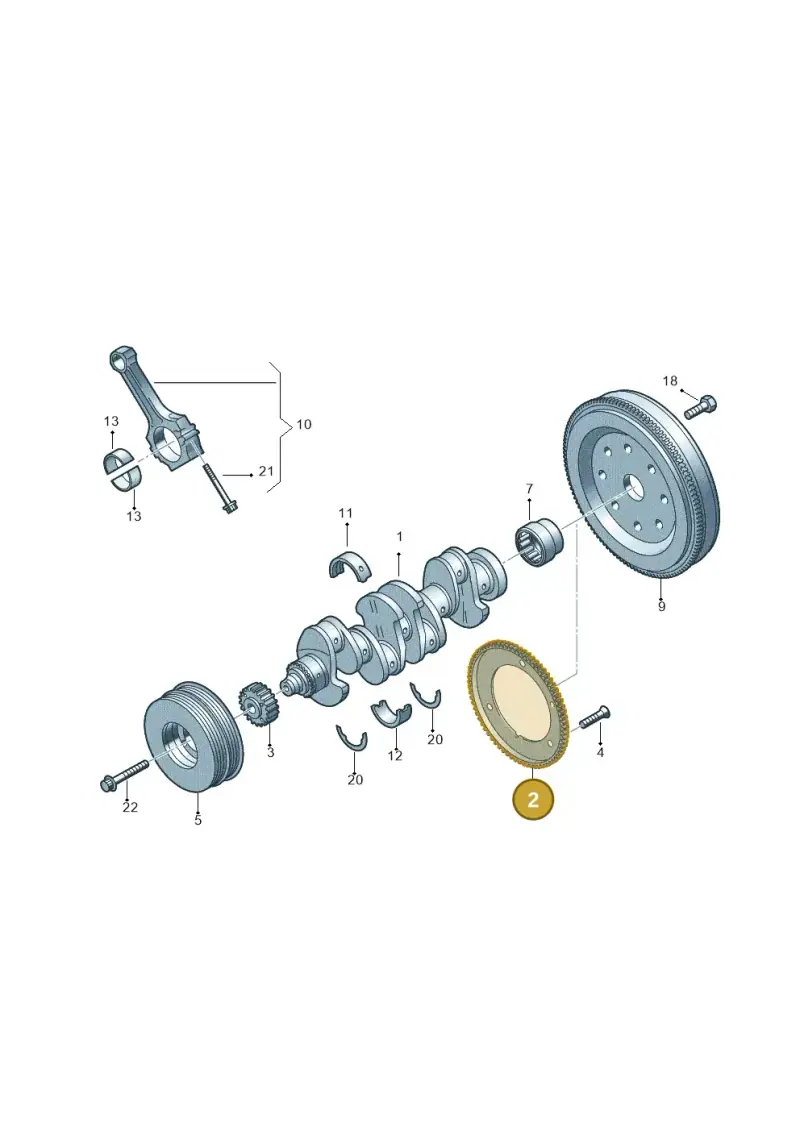 050105189B — Audi A1 sportback 1.0 (2018-) diagram 746105150, position 2