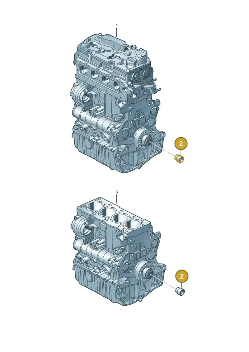 056105313C — Audi A3 Sportback (2016-2020) diagram 869100500, position 2