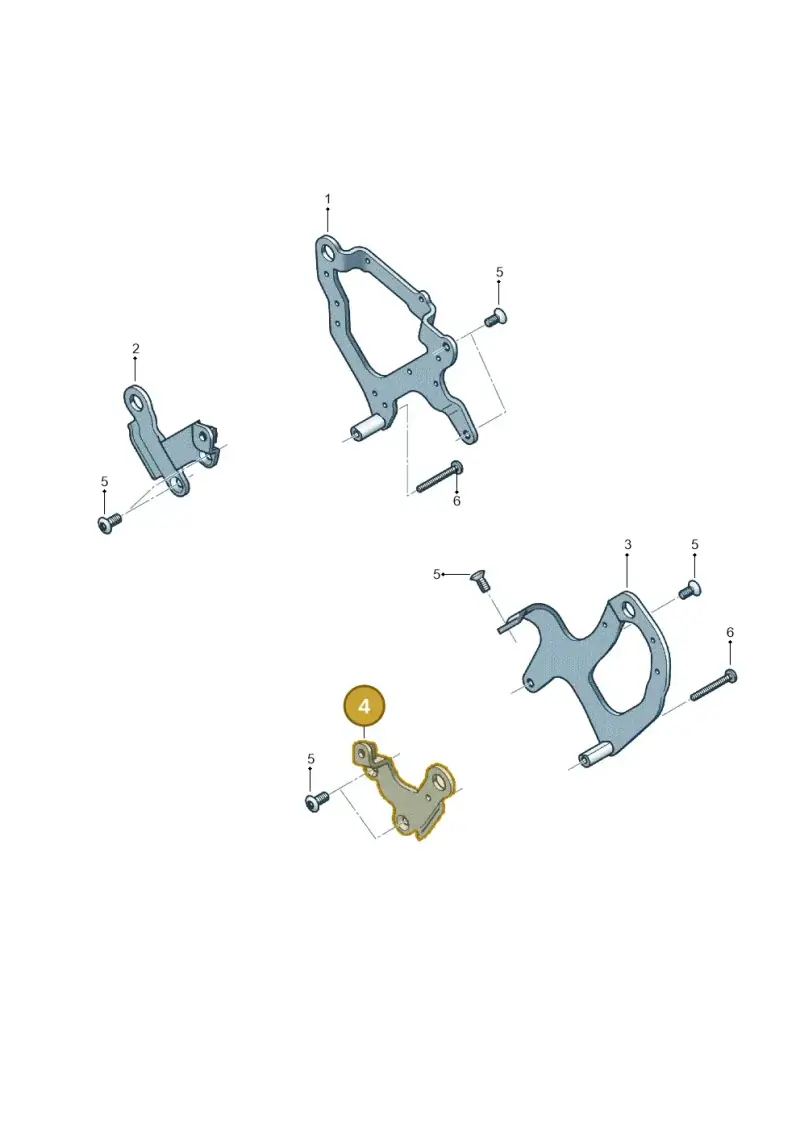 057103075F — Audi A8L (2017-2022) diagram 819199650, position 4