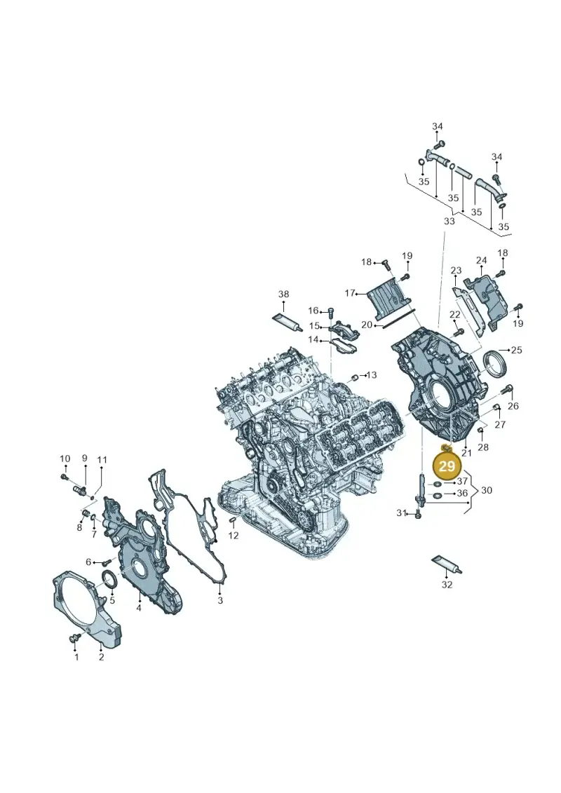 057103147A — Audi Q8 Quattro 3,0 (2018-) diagram 896103560, position 29