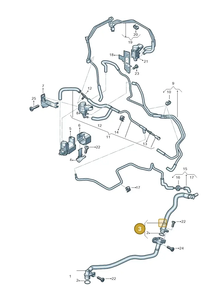 057131058N — Audi Q8 Quattro 3,0 (2018-) diagram 859131370, position 3