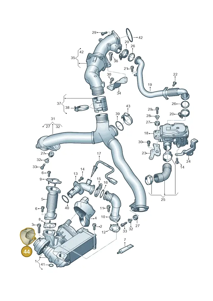 057131531F — Audi Q8 Quattro 3,0 (2018-) diagram 859131350, position 44
