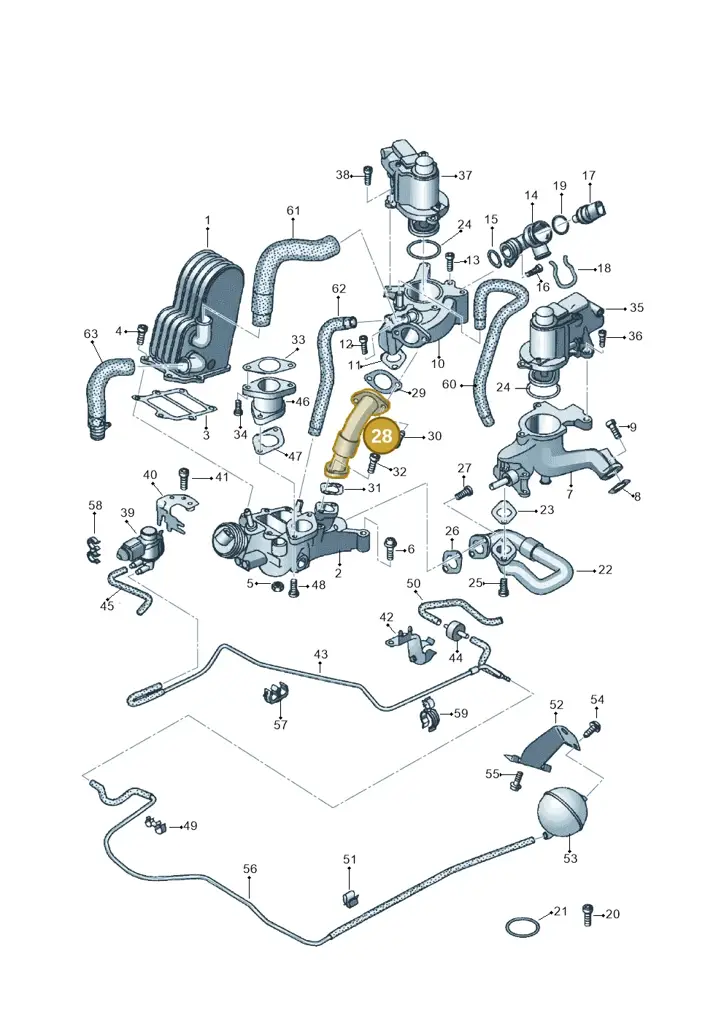 057131534P — Audi A8/S8/qu. lang    08> (2007-) diagram 291131120, position 28
